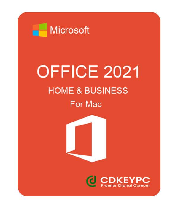 Microsoft Office 2021 Home and Business For Mac