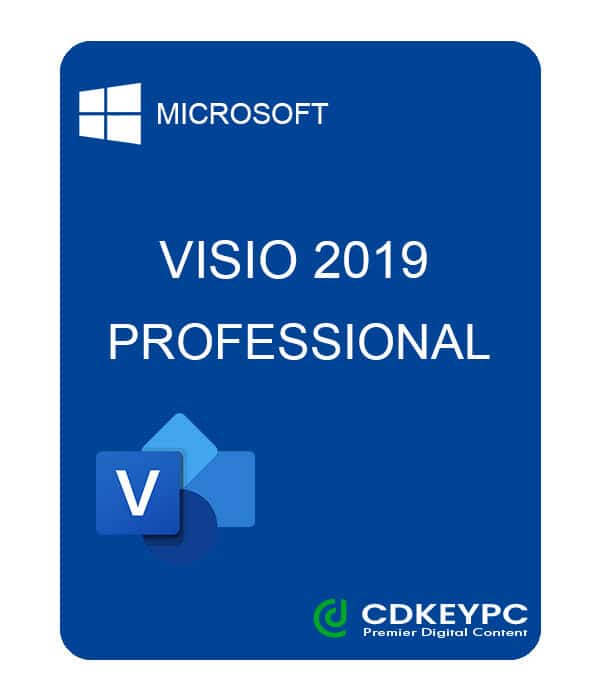 Microsoft Visio Professional 2019 Licence – 1PC