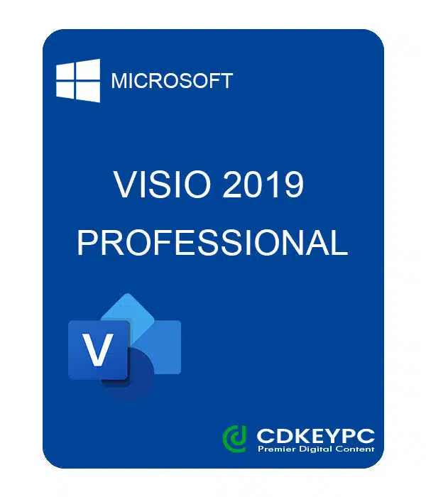 Microsoft Visio Professional 2019 Licence – 1PC