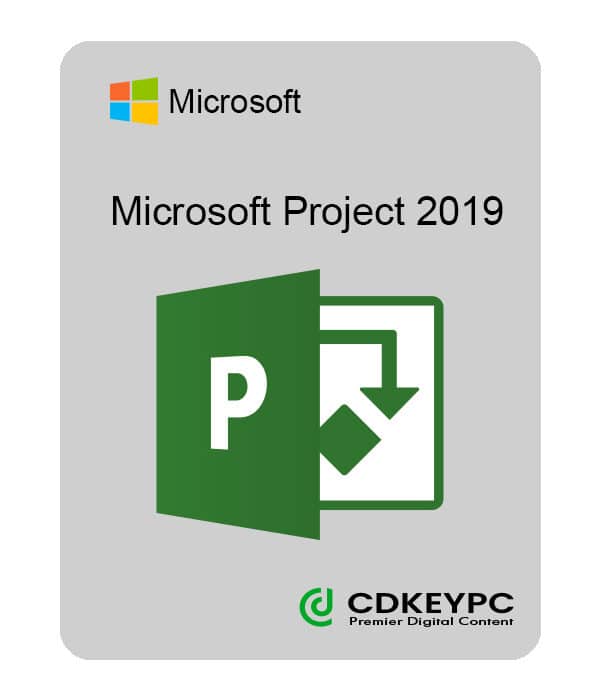 MICROSOFT PROJECT 2019 PROFESSIONAL LICENSE – 1PC