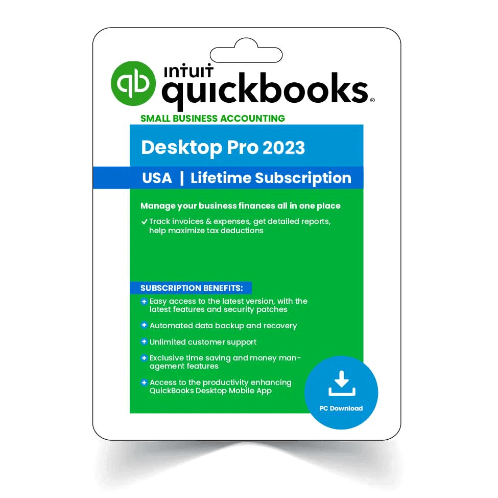 QuickBooks Desktop Pro 2023 Lifetime Activation